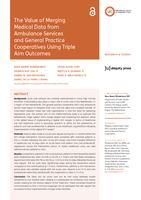 The value of merging medical data from ambulance services and general practice cooperatives using triple aim outcomes