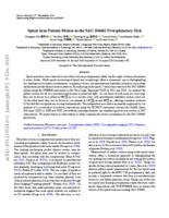 Spiral arm pattern motion in the SAO 206462 protoplanetary disk