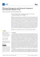 Functional heterogeneity and therapeutic targeting of tissue-resident memory T cells