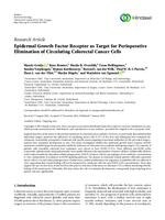 Epidermal growth factor receptor as target for perioperative elimination of circulating colorectal cancer cells