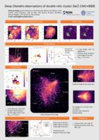 Deep Chandra observations of double relic cluster ZwCl 2341+0000