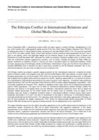 The Ethiopia conflict in international relations and global media discourse