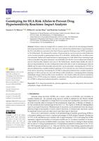 Genotyping for HLA risk alleles to prevent drug hypersensitivity reactions