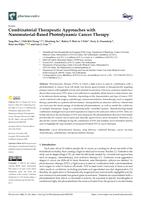 Combinatorial therapeutic approaches with nanomaterial-based photodynamic cancer therapy