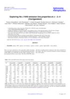 Exploring He II λ1640 emission line properties at z ~ 2-4 (Corrigendum)