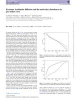 Erratum: ambipolar diffusion and the molecular abundances in pre-stellar cores