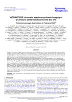 VLTI-MATISSE chromatic aperture-synthesis imaging of η Carinae's stellar wind across the Brα line