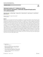 Optimized isolation of 7,7′-biphyscion starting from Cortinarius rubrophyllus, a chemically unexplored fungal species rich in photosensitizers