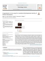 A quantitative in vivo assay for craniofacial developmental toxicity of histone deacetylases