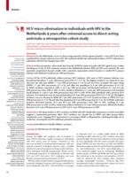 HCV micro-elimination in individuals with HIV in the Netherlands 4 years after universal access to direct-acting antivirals