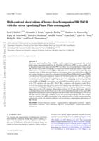 High-contrast observations of brown dwarf companion HR 2562 B with the vector Apodizing Phase Plate coronagraph