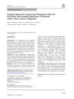 Original research: long-term prognosis after ST-elevation myocardial infarction in patients with a prior cancer diagnosis