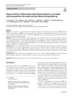 Disease activity in inflammatory bowel disease patients is associated with increased liver fat content and liver fibrosis during follow-up