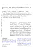 The evolution of the UV luminosity and stellar mass functions of Lyman-α emitters from z~2 to z~6