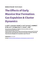 The effects of early massive star formation