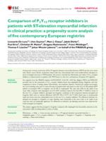 Comparison of P2Y12 receptor inhibitors in patients with ST-elevation myocardial infarction in clinical practice