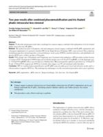 Two-year results after combined phacoemulsification and iris-fixated phakic intraocular lens removal