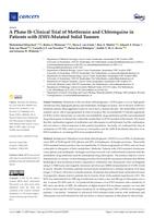 A phase ib clinical trial of metformin and chloroquine in patients with IDH1-mutated solid tumors