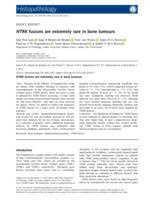 NTRK fusions are extremely rare in bone tumours