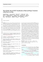 MeerCRAB: MeerLICHT classification of real and bogus transients using deep learning