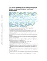 Vector-apodizing phase plate coronagraph