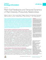 Plant-soil feedbacks and temporal dynamics of plant diversity-productivity relationships