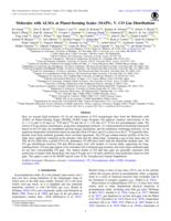 Molecules with ALMA at Planet-forming Scales (MAPS)