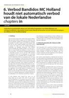 Verbod Bandidos MC Holland houdt niet automatisch verbod van de lokale Nederlandse chapters in