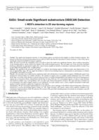 S2D2: small-scale significant substructure DBSCAN detection