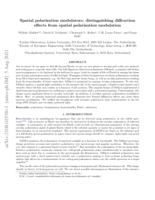 Spatial polarization modulators