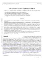 The ionization fraction in OMC-2 and OMC-3