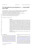 The relationship between gas and galaxies at z < 1 using the Q0107 quasar triplet