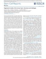 Engineered models of the human heart: directions and challenges