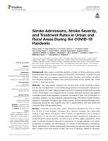 Stroke admissions, stroke severity, and treatment rates in urban and rural areas during the COVID-19 pandemic