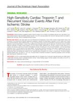 High-sensitivity cardiac troponin T and recurrent vascular events after first ischemic stroke