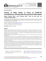 Coping of older adults in times of Covid-19