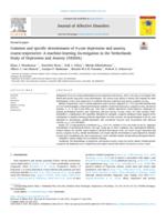 Common and specific determinants of 9-year depression and anxiety course-trajectories