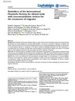 Guidelines of the International Headache Society for clinical trials with neuromodulation devices for the treatment of migraine