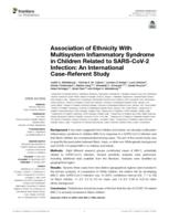 Association of ethnicity with multisystem inflammatory syndrome in children related to SARS-CoV-2 infection