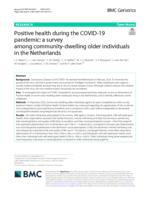 Positive health during the COVID-19 pandemic