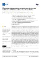 Generation, characterization, and application of inducible proliferative adult human epicardium-derived cells