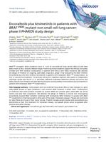 Encorafenib plus binimetinib in patients with BRAF(V)(600)-mutant non-small cell lung cancer