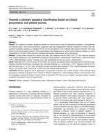 Towards a pituitary apoplexy classification based on clinical presentation and patient journey