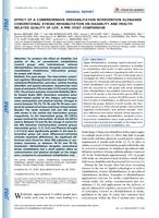 Effect of a comprehensive erehabilitation intervention alongside conventional stroke rehabilitation on disability and health-related quality of life