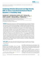 Combining ultrafast ultrasound and high-density EMG to assess local electromechanical muscle dynamics