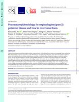 Pharmacoepidemiology for nephrologists (part 2): potential biases and how to overcome them