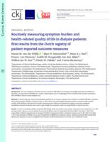 Routinely measuring symptom burden and health-related quality of life in dialysis patients