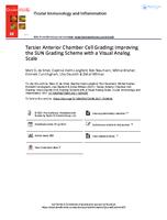 Tarsier anterior chamber cell grading