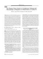 Eye diseases direct interest to complement pathway and macrophages as regulators of inflammation in COVID-19