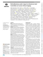 Retinoblastoma seeds: impact on American Joint Committee on Cancer clinical staging